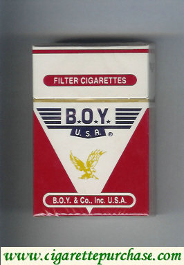 B.O.Y filter cigarettes USA